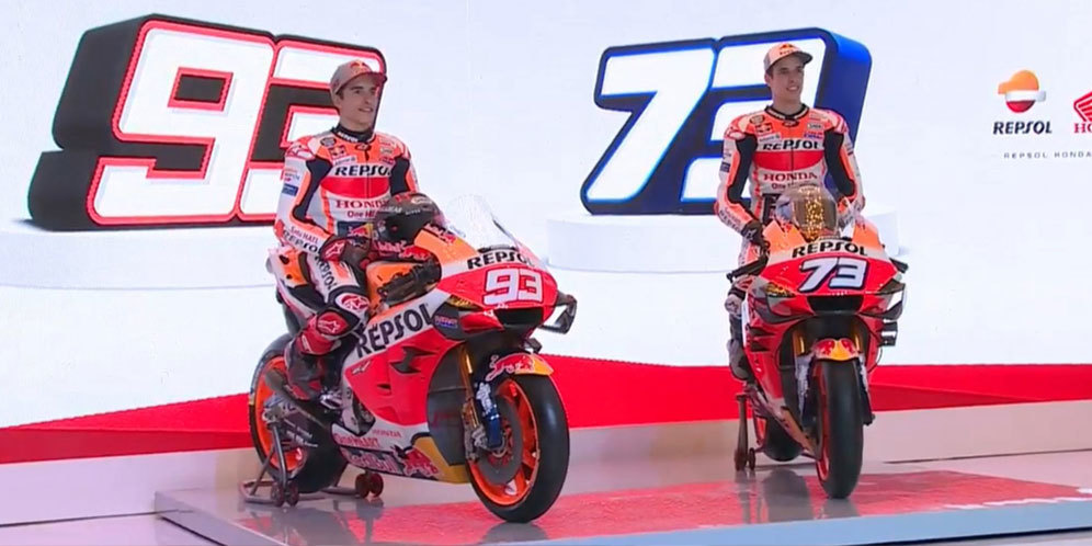 Duo Marquez Luncurkan 2 Motor Honda di Indonesia