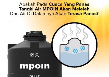 Tangki Air MPoin Tawarkan Stabilitas Suhu, Antibakteri dan Anti Lumut