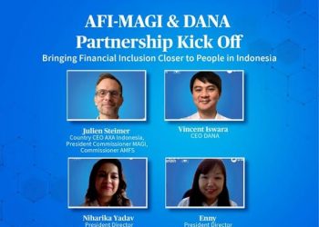 Perluas Inklusi Keuangan, DANA Perkuat Kerjasama dengan AXA Financial Indonesia (AFI) dan Mandiri AXA General Insurance (MAGI)