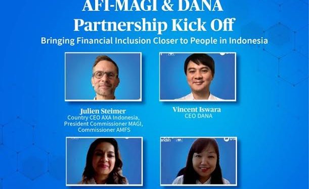 Perluas Inklusi Keuangan, DANA Perkuat Kerjasama dengan AXA Financial Indonesia (AFI) dan Mandiri AXA General Insurance (MAGI)
