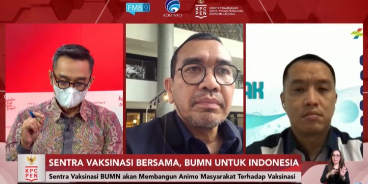 Sentra Vaksinasi BUMN Tingkatkan Animo Lansia untuk Divaksinasi