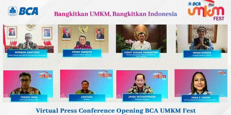 BCA Luncurkan Festival Virtual “BCA UMKM Fest”, Gerakan Kebangkitan UMKM Jaman Now