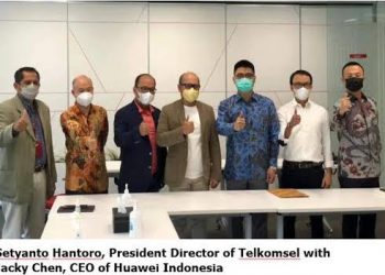 Telkomsel-Huawei Perkuat Kerja Sama, Kokohkan Posisi Kepemimpinan di Era New Normal