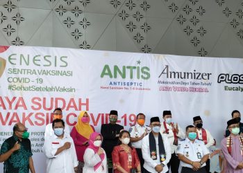 Enesis Group Gandeng Indonesia Respon Ajak Warga DKI Jakarta Datangi Sentra Vaksinasi Covid-19 Enesis Group di Pulo Mas Jakarta Timur