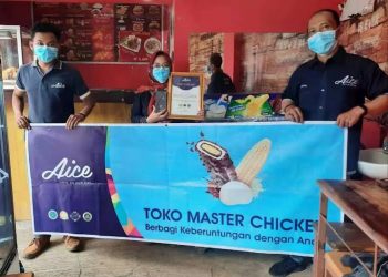 Aice Komitmen Bantu UMKM dan Edukasi Masker ke Masyarakat