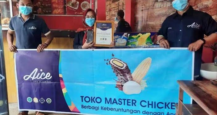 Aice Komitmen Bantu UMKM dan Edukasi Masker ke Masyarakat