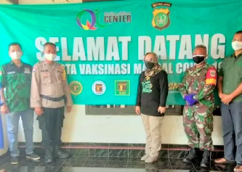 Qonita Lutfiyah Center Sedekah Vaksin Bantu Pemkot Ciptakan Herd Immunity Di Depok