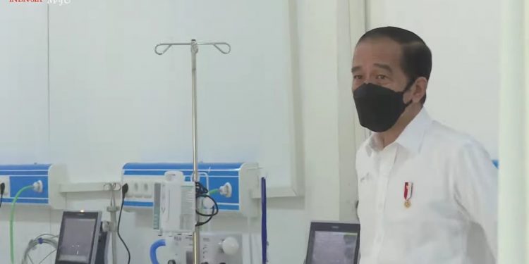 Selesai Dalam Lima Hari, Presiden Jokowi Resmikan Pengoperasian RS Wisma Haji yang digarap WEGE