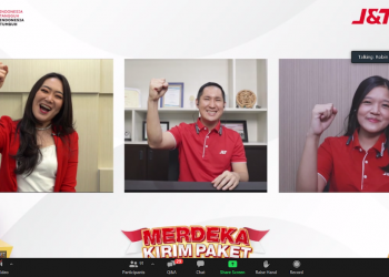 Apresiasi #100JutaPelangganJNT, J&T Express Gelar Program Merdeka Kirim Paket Pada HUT RI ke 76