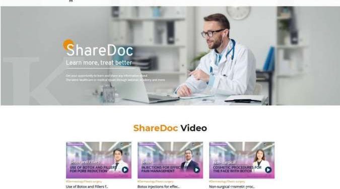 Daewoong Foundation Membuka Situs Web Sharedoc, Platform Informasi Medis Global Khusus untuk Dokter