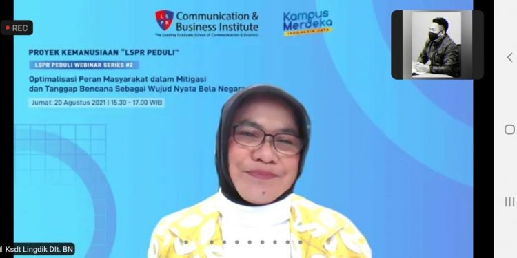 Webinar series Mitigasi dan Tanggap Bencana: LSPR Ajak Masyarakat Selalu Waspada