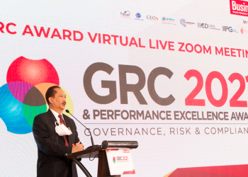 Terapkan GRC, Sejumlah Perusahaan BUMN, BUMD dan Swasta Raih GRC & Performance Exellence Award 2021