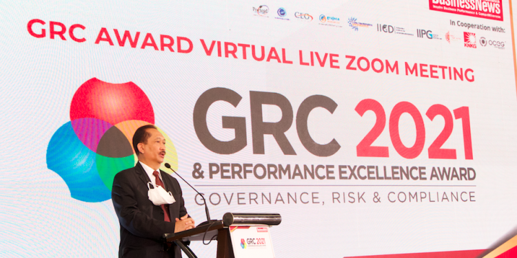 Terapkan GRC, Sejumlah Perusahaan BUMN, BUMD dan Swasta Raih GRC & Performance Exellence Award 2021