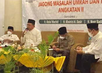 Hadiri Jagong Masalah Haji dan Umroh, Abdul Wachid Soroti Daftar Antrian Haji dan Berharap Pemberangkatan Jamaah Segera Terwujud