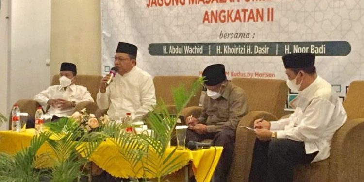 Hadiri Jagong Masalah Haji dan Umroh, Abdul Wachid Soroti Daftar Antrian Haji dan Berharap Pemberangkatan Jamaah Segera Terwujud