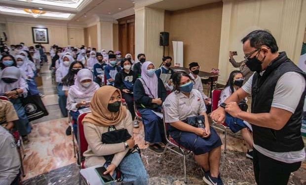 Bima Arya Kejar Target 15.000 Pelajar Kota Bogor Akan Tervaksin Perhari