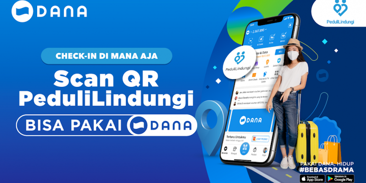 PeduliLindungi Hadir di Dompet Digital DANA