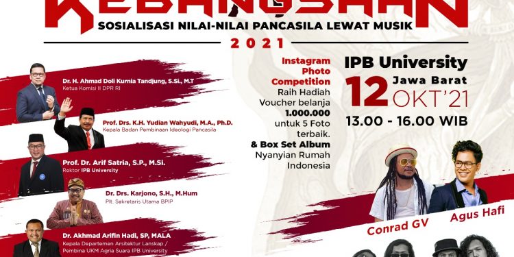BPIP Kembali Adakan Sosialisasi Nilai-Nilai Pancasila di IPB University Hari ini