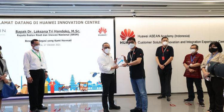 Kembangkan Riset dan Inovasi, Huawei dan BRIN Bahas Rencana Kerjasama
