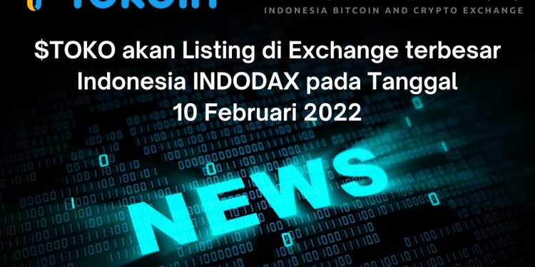 Semakin Diburu Untuk Gandakan Cuan, TOKOIN Resmi Listing di INDODAX potensi naik 20x