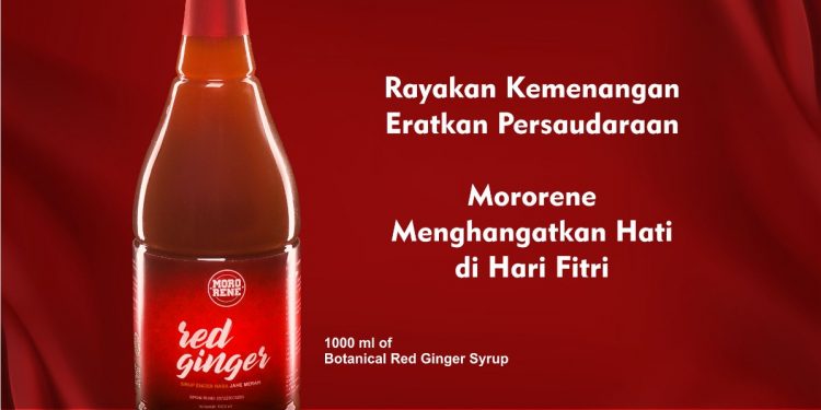 Mororene, Sensasi Mewah Dalam Sirup Jahe Merah