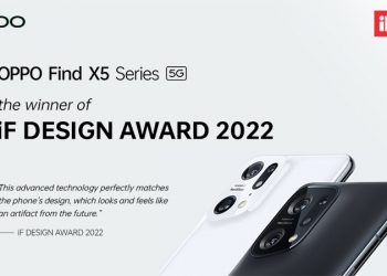 OPPO Find X5 Series Menangkan Penghargaan Prestisius, iF DESIGN AWARD 2022, Berkat Desain Produk Futuristik dan Terbaik di Industri