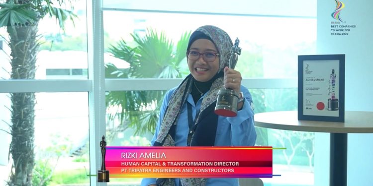 Berhasil Aktualisasikan Tata Nilai Untuk Pencapaian Visi-Misi, TRIPATRA Raih Penghargaan ‘Best Companies to Work for in Asia 2022’