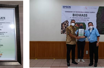 Transisi Pabrik Printer Epson Terkemuka ke 100% Listrik Terbarukan Menggunakan Biomassa