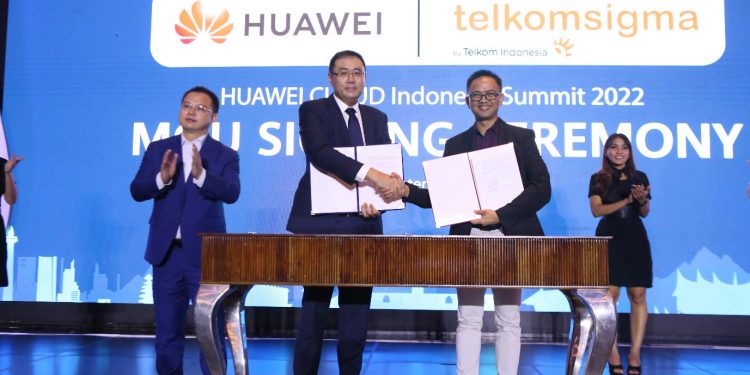 Huawei, Telkomsigma Jalin Kolaborasi Solusi Cloud Perkuat Ekosistem Digital Indonesia