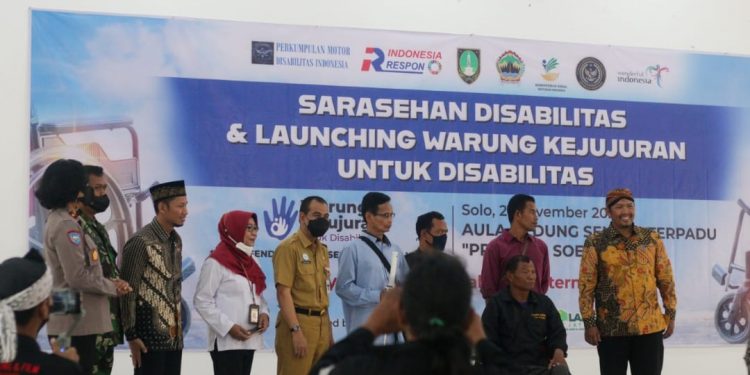 Sandiaga Uno Melalui Indonesia Respon Luncurkan program WARUNG KEJUJURAN untuk Disabilitas Untuk Menyambut Hari Disabilitas Internasional