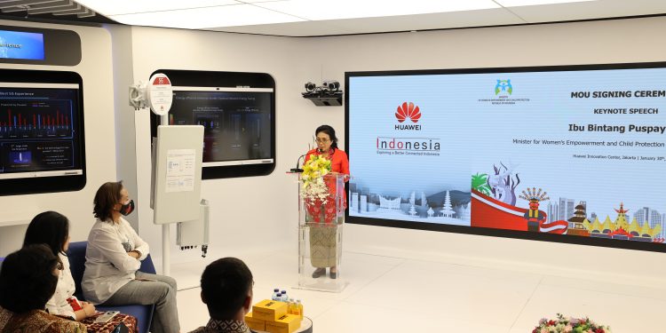 Kementerian PPPA dan Huawei Indonesia Galang Sinergi Cetak Talenta dan Pemimpin Digital Perempuan