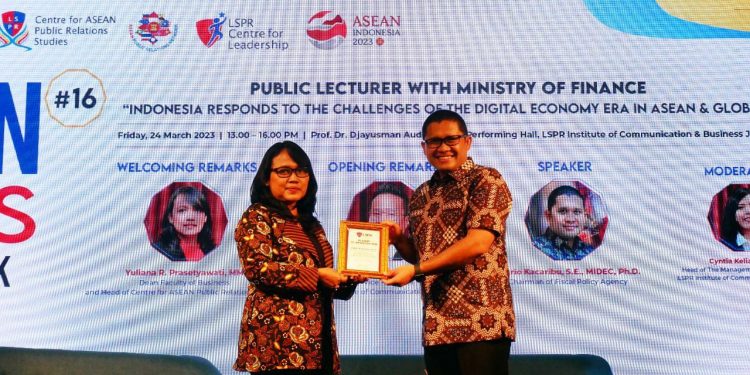 LSPR Gandeng Kemenkeu Edukasi Tantangan Ekonomi Asean dan Global