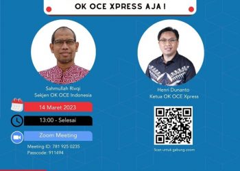 Gerakkan Geliat Wirausaha, OK OCE Express Gelar Webinar Peluang Usaha Ekspedisi