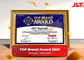 Mantapkan Inovasi Layanan Dan Konsisten Membawa Manfaat Positif, J&T Express Meraih Top Brand Award 2023