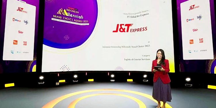 Hadirkan Inovasi Layanan Ala Milenial, J&T Express Kembali Raih Indonesia Millenials Top Brand Award 2023