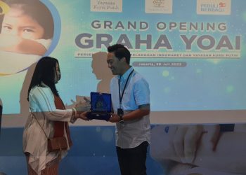 Bank BRI Sumbang Lift, Bantu Anak Penderita Kanker Mudah Beraktifitas Di Rumah Singgah YOAI