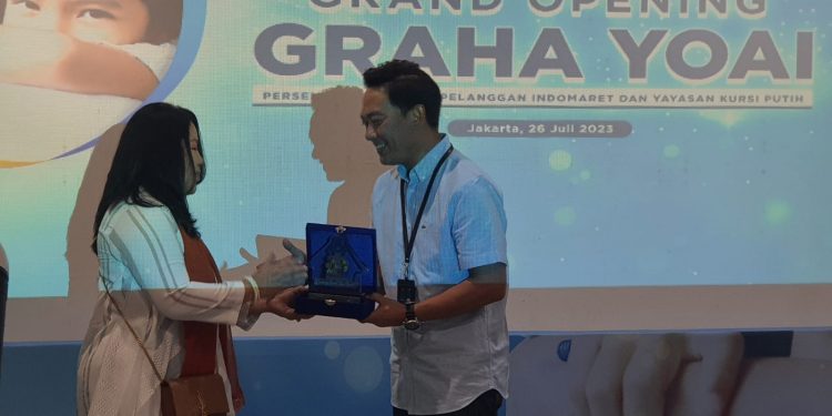 Bank BRI Sumbang Lift, Bantu Anak Penderita Kanker Mudah Beraktifitas Di Rumah Singgah YOAI