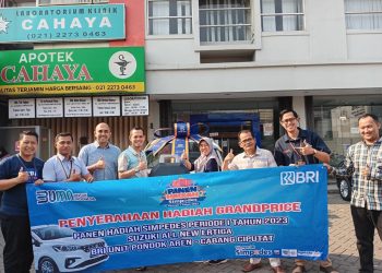 Bertabur Hadiah! Nasabah BRI Cabang Ciputat Dapat TV, Motor Hingga Mobil
