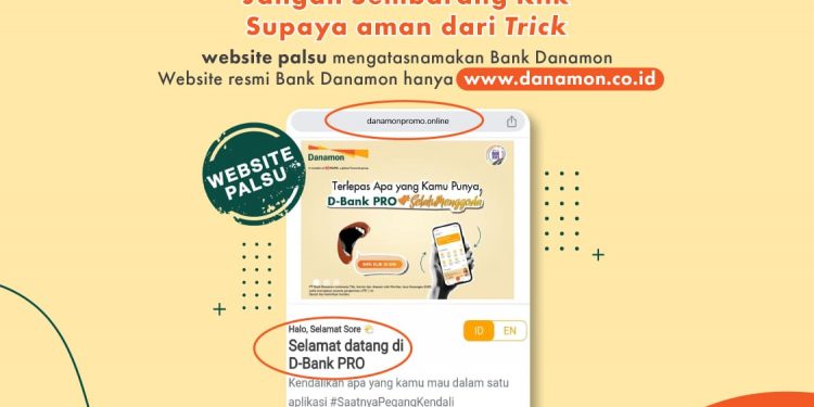 Danamon Imbau untuk Jangan Sembarang Klik Supaya Aman dari Trick