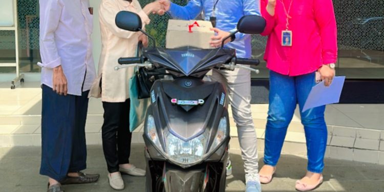 Panen Hadiah Simpedes, Kanca Bintaro Beri Nasabah Setia Sepeda Motor
