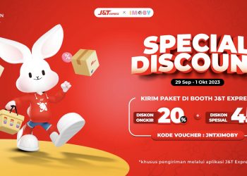 J&T Express Berikan Promo Spesial hingga 45% Eksklusif di Pameran IMOBY