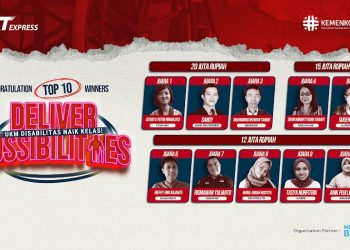 J&T Express Umumkan 10 UKM Disabilitas Penerima Bantuan Usaha dalam Program Deliver Possibilities