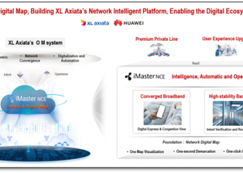 XL Axiata Gandeng Huawei Luncurkan Penggunaan Komersial Network Digital Map Pertama di Asia Pasifik