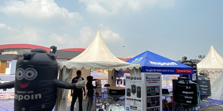 Dukung PUPR Meningkatkan Akses Air Bersih di Seluruh Indonesia, Tangki air anti virus & bakteri milik MPOIN Hadir di Konstruksi Indonesia 2023