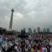 Aksi Bela Palestina di Monas Kecam Standar Ganda Barat Akan Genosida yang dilakukan Zionis Israel