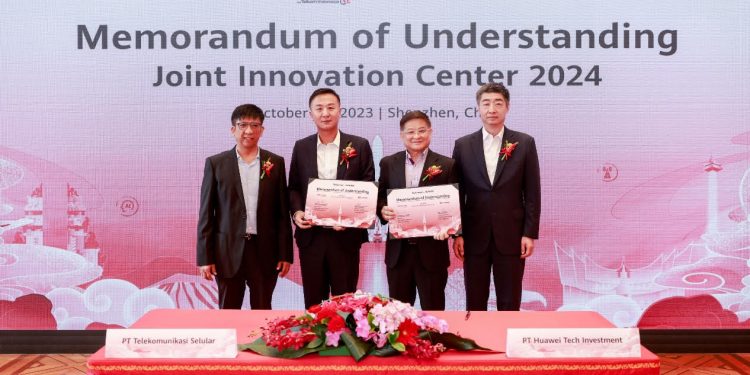 Huawei dan Telkomsel Tandatangani MoU Superior City Untuk Percepat Pembangunan Digital Indonesia
