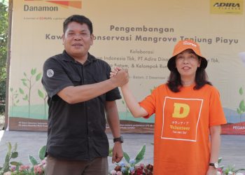 Kolaborasi Danamon dan Adira Finance Dalam Pengembangan  Kawasan Mangrove Tanjung Piayu