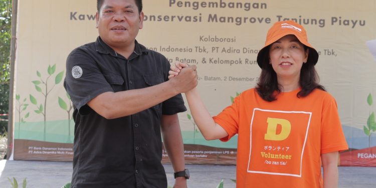Kolaborasi Danamon dan Adira Finance Dalam Pengembangan  Kawasan Mangrove Tanjung Piayu