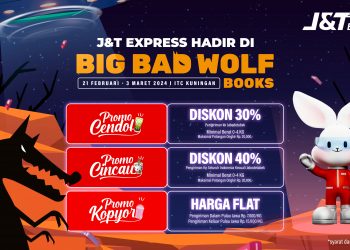 Solusi Pengiriman Bagi Pecinta Buku, J&T Express Hadir Menjadi Official Logistic Partner Big Bad Wolf Books 2024