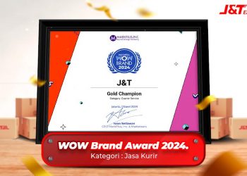 J&T Express Raih WOW Brand 2024 Pilihan Gen Z